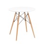 Стол круглый Eames DSW NEW D70 белый