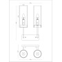 Бра Moderli V10022-2W Metric