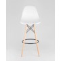 Стул Eames DSW барный белый