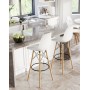 Стул Eames DSW барный белый