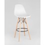 Стул Eames DSW барный белый