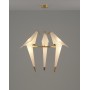 Подвесной светодиодный светильник Moderli V3071-3PL origami Birds 3*LED*6W