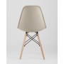 Стул Eames Style DSW бежевый x4 (разборный каркас)