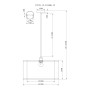 Подвесной светильник Moderli V2733-1P Room