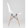Стул Eames Style DSW белый x4 (разборный каркас)