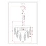 Светильник подвесной Moderli V10784-4P Souls