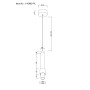 Светильник подвесной светодиодный Moderli V10882-PL Elli