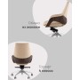 Кресло офисное TopChairs Reign бежевый Кресло офисное TopChairs Reign бежевый
