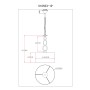 Светильник подвесной Moderli V10553-1P Macadamia
