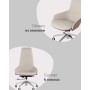 Кресло руководителя TopChairs Soulo светло-серый, коричневый Кресло руководителя TopChairs Soulo светло-серый, коричневый