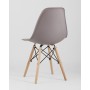 Стул Eames Style DSW темно-бежевый x4 (разборный каркас)
