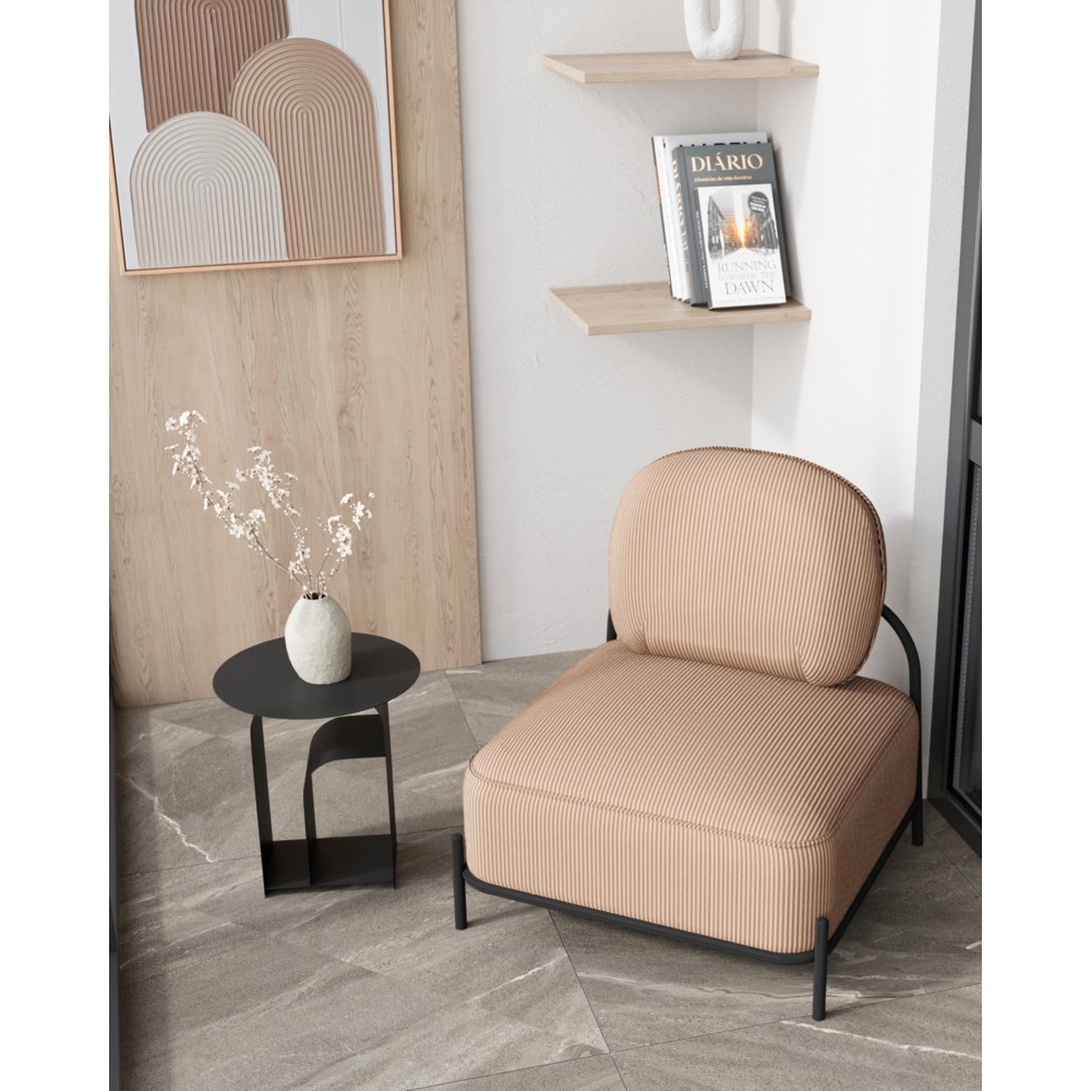 Кресло Стоун велюр рельефный бежевый Кресло Стоун велюр рельефный бежевый