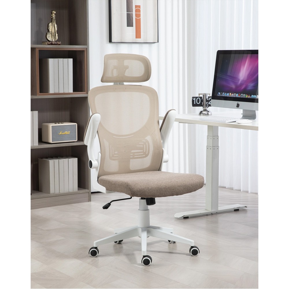 Кресло офисное TopChairs Airone бежевый ткань Кресло офисное TopChairs Airone бежевый ткань