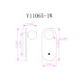 Светильник настенный Moderli V11065-1W Cavity