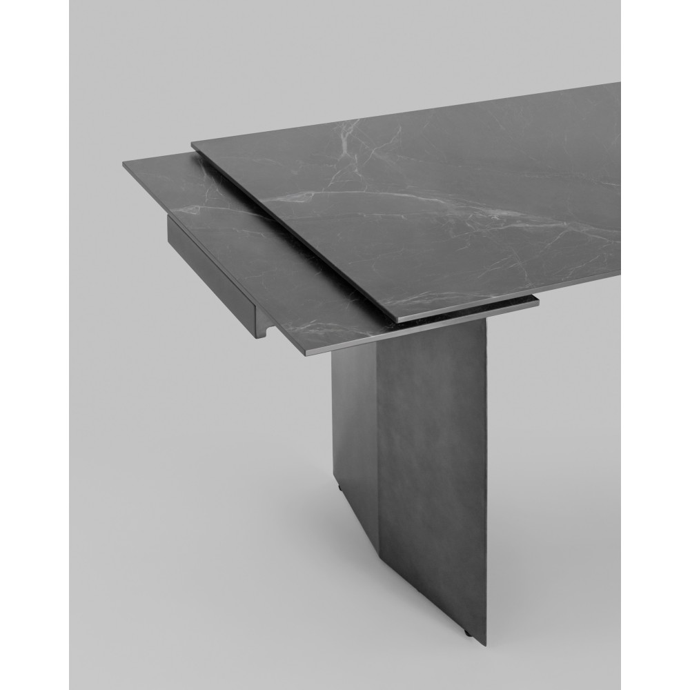 Стол обеденный Селин раскладной 160-240*90 керамика темная Стол обеденный Селин раскладной 160-240*90 керамика темная