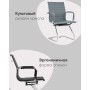 Кресло для посетителей TopChairs Visit серое 2 шт.