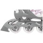 Роликовые коньки Ricos Stream PW-153A S (р-р 33-36, белый/лиловый)
