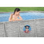Каркасный бассейн Bestway Power Steel Swim Vista 56714 (427x250x100, с фильтр-насосом и лестницей)