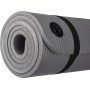 Коврик для йоги и фитнеса Sundays Fitness IR97506 (180x60x1см, серый)