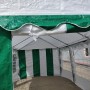 Торговая палатка Sundays Party 3x6 (белый/зеленый)