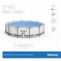 Каркасный бассейн Bestway Steel Pro Max (457x107, с фильтр-насосом, чехлом, диспенсером и лестницей)