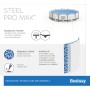 Каркасный бассейн Bestway Steel Pro Max (457x107, с фильтр-насосом, чехлом, диспенсером и лестницей)