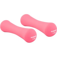 Набор гантелей Sundays Fitness IR92004-D 2х1кг, розовый