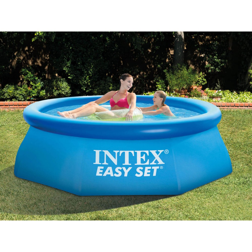 Надувной бассейн Intex Easy Set / 28108NP (244x61 с фильтром и насосом) Надувной бассейн Intex Easy Set / 28108NP (244x61 с фильтром и насосом)