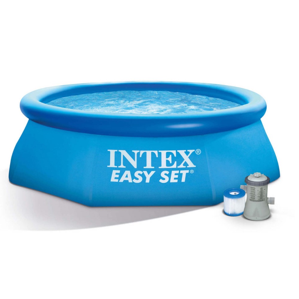 Надувной бассейн Intex Easy Set / 28108NP (244x61 с фильтром и насосом) Надувной бассейн Intex Easy Set / 28108NP (244x61 с фильтром и насосом)