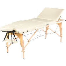 Массажный стол Calmer Bamboo Three 60 (бежевый)