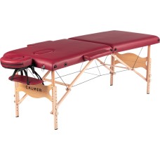 Массажный стол Calmer Bamboo Two 70 (красный)