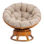 Кресло-качалка Папасан/Papasan (W 23/01 B) /с подушкой/