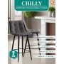 Стул полубарный CHILLY (mod. 7095пб )