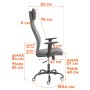 Кресло AVIATOR PLT metalBL