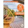 Кресло-качалка PAPASAN/ПАПАСАН w 23/01 B /с подушкой/