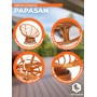 Кресло-качалка PAPASAN/ПАПАСАН w 23/01 B /с подушкой/