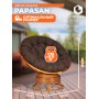 Кресло-качалка PAPASAN/ПАПАСАН w 23/01 B /с подушкой/