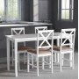 Обеденный комплект Хадсон (стол + 4 стула)/ Hudson Dining Set