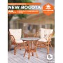 ТЕРРАСНЫЙ КОМПЛЕКТ " NEW BOGOTA " (2 кресла + стол) /с подушками/
