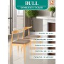 Стул мягкое сидение BULL