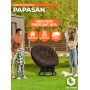 Кресло-качалка PAPASAN/ПАПАСАН w 23/01 B /с подушкой/