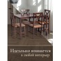 Обеденный комплект Хадсон (стол + 4 стула)/ Hudson Dining Set