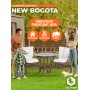 ТЕРРАСНЫЙ КОМПЛЕКТ " NEW BOGOTA " (2 кресла + стол) /с подушками/