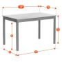Обеденный комплект Соната (стол + 4 стула) / Sonata dining set