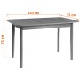 Стол Соната Люкс/ Sonata Lux table, 120х75х75 см