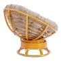 Кресло-качалка Папасан/Papasan (W 23/01 B) /с подушкой/