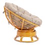 Кресло-качалка Папасан/Papasan (W 23/01 B) /с подушкой/