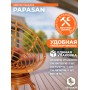 Кресло-качалка PAPASAN/ПАПАСАН w 23/01 B /с подушкой/