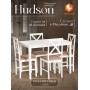 Обеденный комплект Хадсон (стол + 4 стула)/ Hudson Dining Set