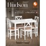 Обеденный комплект Хадсон (стол + 4 стула)/ Hudson Dining Set